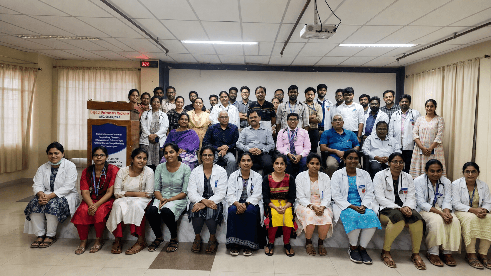 GHCCD Department of Pulmonary Medicine doctors, faculty, and staff
