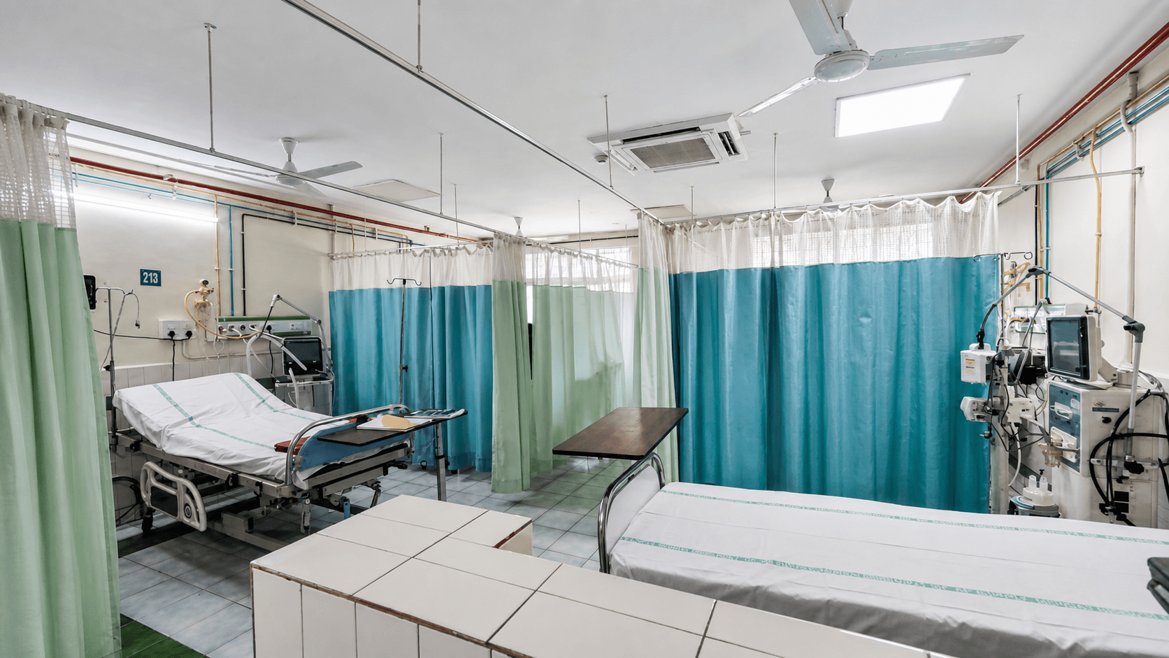 GHCCD hospital beds and patient care facilities
