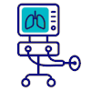 Critical care and Interventional Pulmonology Procedures service illustration