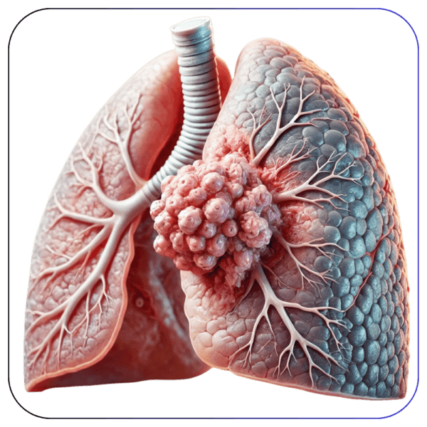 Clinical illustration for early detection of lung cancer